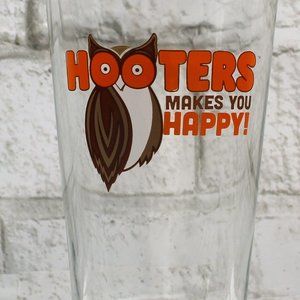 Memorabilia Hooters Makes You Happy 16oz Pint Beer Glass